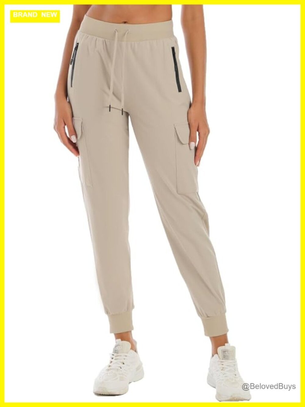 Lightweight Quick Dry Cargo Pants with Pockets Hiking Travel Outdoor Joggers